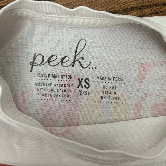 Peek 2|3y Color My World Pima Tee - Picture 4 of 7